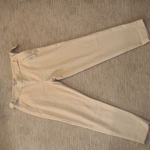 H&M cream colored dress pants